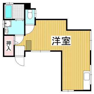 川北ハイツ【1F号室】の間取り