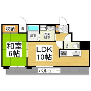 五幸本町ビル【703号室】の間取り