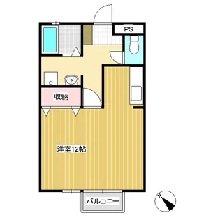 ソアラ22ドルミトリオ【105号室】の間取り