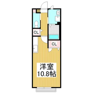 Casa de Luna C棟【2階】の間取り