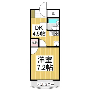 リバコーポ【201号室】の間取り