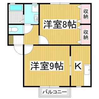 2Kの間取り画像