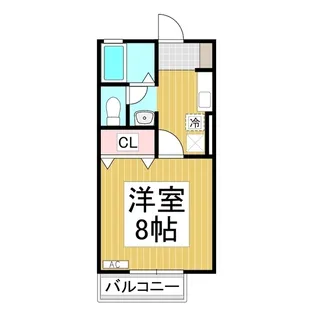 グリーンテラスST【1階】の間取り