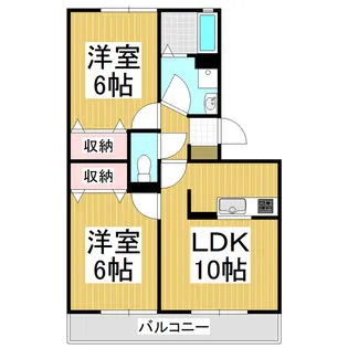 スクエアガーデンKAMAKURA B棟【1階】の間取り