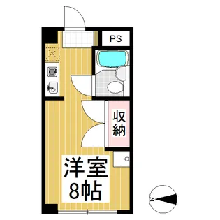 ガーデンヒルズ常田【103号室】の間取り