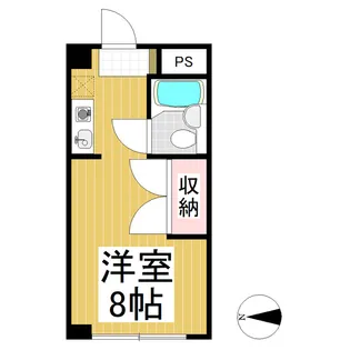 ガーデンヒルズ常田【103号室】の間取り