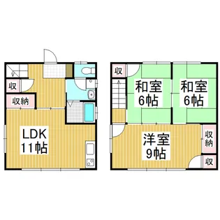 メゾン柏原A【103号室】の間取り