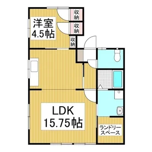 サンリツマンション【103号室】の間取り