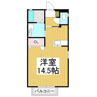 クラーレ【1階】の間取り