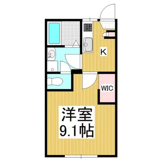 フレグランスすすきがわ【2階】の間取り