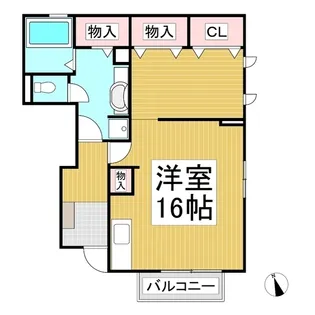リジェ【1階】の間取り