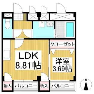 ベースプランニングⅠ【3階】の間取り