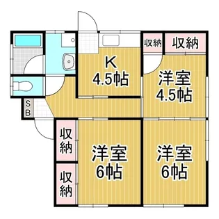 長野県伊那市境【一戸建】の間取り
