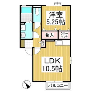 Sejour Lion【2階】の間取り