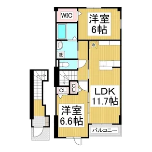 S.R−E・1【2階】の間取り