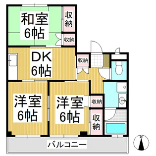 3SDKの間取り画像