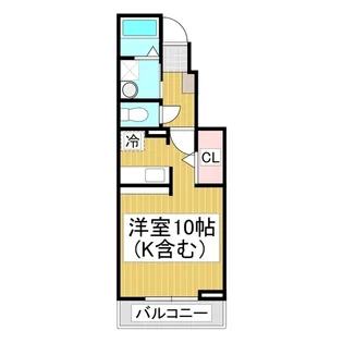 イデアール・ベルデ【1階】の間取り