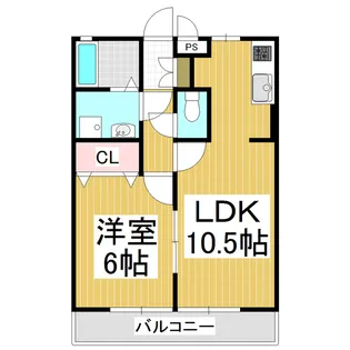 スクエアガーデンKAMAKURA C棟【3階】の間取り