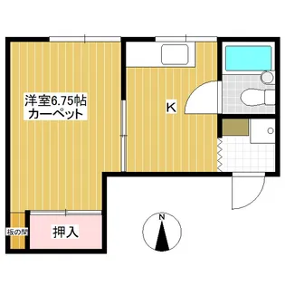 住吉ビル【205号室】の間取り