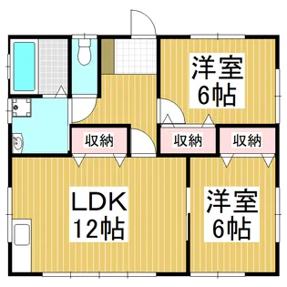 長野県伊那市上の原【一戸建】の間取り