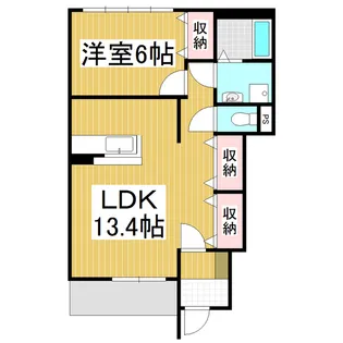 ラ・フォレスタ M&Y【1階】の間取り