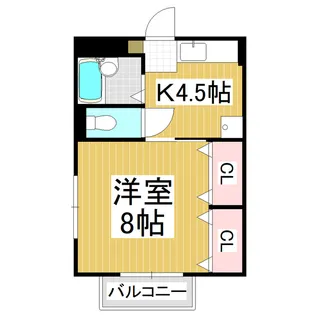 Cent【1階】の間取り