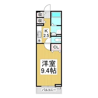 サンリット青木島【2階】の間取り