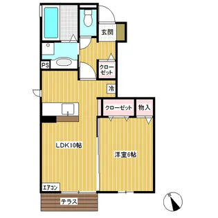 プリエ【103号室】の間取り