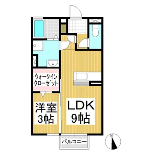 ロイヤルレジデンス C【203号室】の間取り