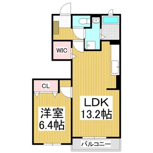 ブルーラグーン Ⅱ【1階】の間取り