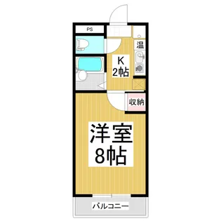 SKマンション【101号室】の間取り