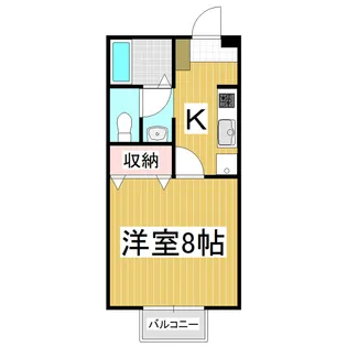 セピアコート【2階】の間取り