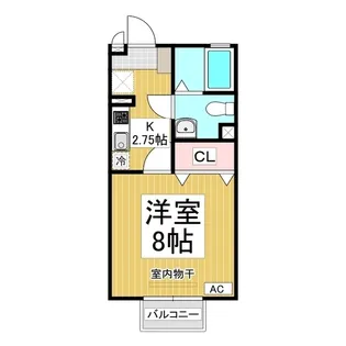 セジュールなつめ【1階】の間取り