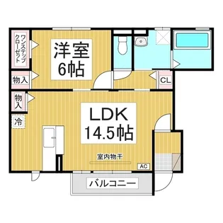 グレイス悠 B棟【1階】の間取り