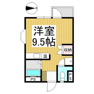 ラフォーレ・マリー【101号室】の間取り