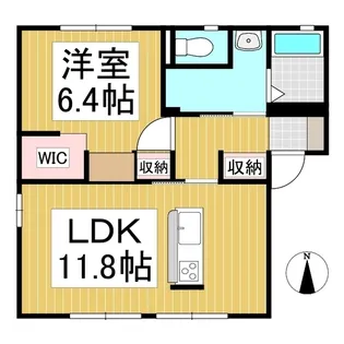 フォーレス砂田【2階】の間取り