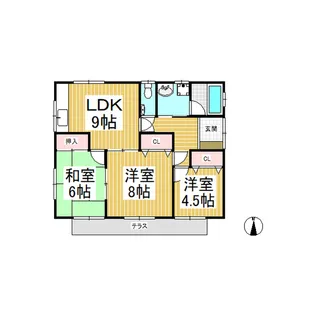 長野県須坂市墨坂1丁目【一戸建】の間取り