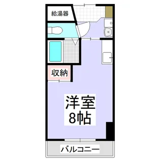 タクビル3【407号室】の間取り