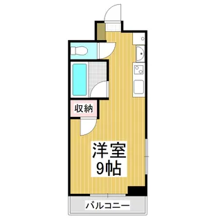 タクビル3【506号室】の間取り
