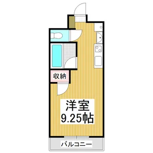 タクビル3【507号室】の間取り