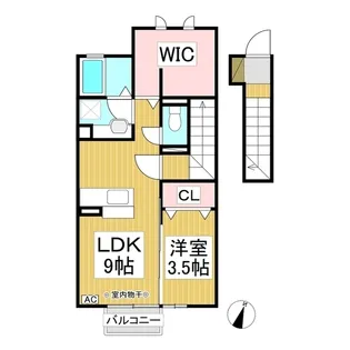 ピュアライフ【2階】の間取り