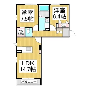 ラ ルミエール【3階】の間取り