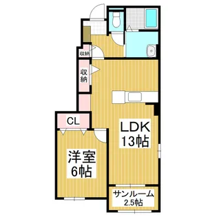 Casa de patata【1階】の間取り