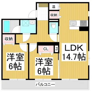 BRAIN epsilon【3階】の間取り