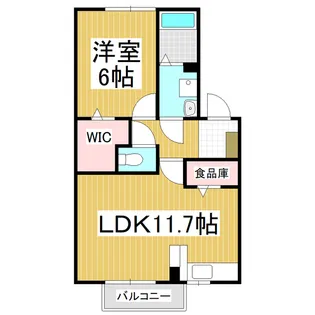 プレミオY【2階】の間取り