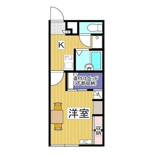 レオパレストゥロイメ 2【105号室】の間取り