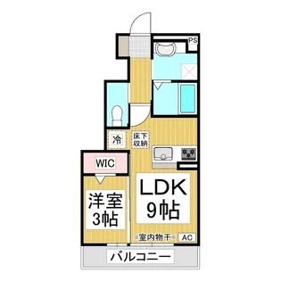アドバンス【1階】の間取り