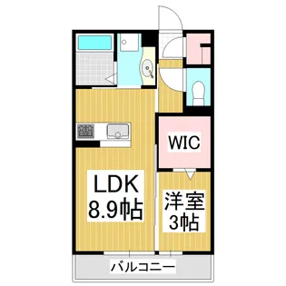 メゾン・ラ・フォルテ【2階】の間取り
