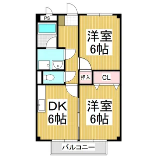 プリエール・ド・リラ【3階】の間取り