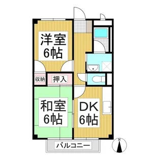 プリエール・ド・リラ【3階】の間取り